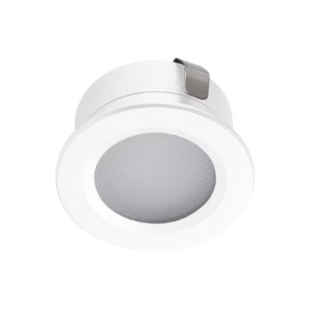 Immagine di IMBER CIRCOLARE - FARETTO PICCOLO A INCASSO FISSO - BIANCO - DIM 30 - FORO Ø 27  - IP65 