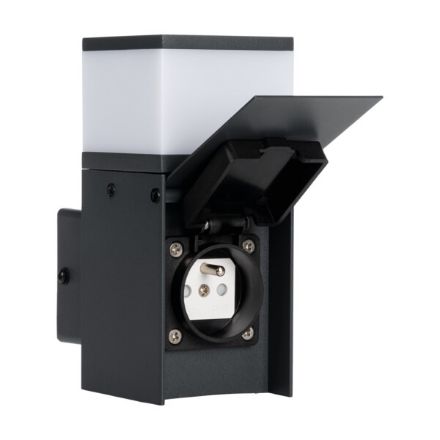 Immagine di ILLUMINAZIONE PARETE CON LAMPADA INTERCAMBIABILE DASTEN CON PRESA - G9 - EL 16  SO