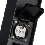 Immagine di PIANTANA CON LAMPADA INTERCAMBIABILE DASTEN CON PRESA - G9 - SO - 50 CM