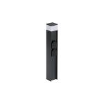 Immagine di PIANTANA CON LAMPADA INTERCAMBIABILE DASTEN CON PRESA - G9 - SO - 50 CM