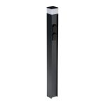 Immagine di PIANTANA CON LAMPADA INTERCAMBIABILE DASTEN CON PRESA - G9 - SO - 80 CM