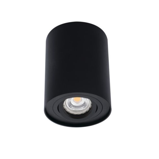 Immagine di PROIETTORE A SOFFITTO ORIENTABILE BORD L - 25° - GU10 - 95*125 - NERO - IP20 