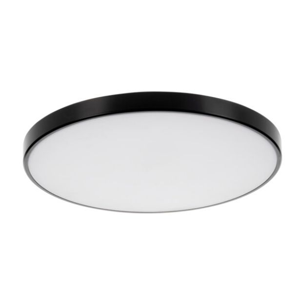 Immagine di PLAFONIERA PLAFON N - CCT - DIMMING - ALEXA/GOOGLE - 390*56 mm - 20W - NERO - SMART