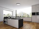 Immagine di PLAFONIERA PLAFON N - CCT - DIMMING - ALEXA/GOOGLE - 390*56 mm - 20W - NERO - SMART