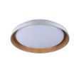 Immagine di PLAFONIERA NIFU LED -  430*66 mm - 17.80W - 4000K - IP20 - BIANCO / MARRONE 