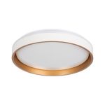 Immagine di PLAFONIERA LED SOLN LED 17,5W - 4000K - 120° - IP20 - DIAM. 380  - IP20 - 120° - BIANCO / ORO