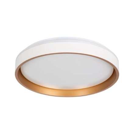 Immagine di PLAFONIERA LED SOLN LED 17,5W - 4000K - 120° - IP20 - DIAM. 380  - IP20 - 120° - BIANCO / ORO