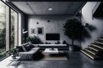 Immagine di PLAFONIERA SOFFITTO ARVOS LED - 120° - IP20 - CCT - DIMMING - 490*95 - NERO - CON TELECOMANDO