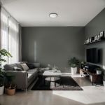 Immagine di PLAFONIERA SOFFITTO ARVOS LED - 120° - IP20 - CCT - DIMMING - 490*95 - BIANCO - CON TELECOMANDO