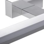 Immagine di LAMPADA A MURO DA ILLUMINAZIONE LED ASTEN - IP44 - NW - VARIE POTENZE E MISURE - CROMO