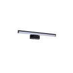 Immagine di LAMPADA A MURO DA ILLUMINAZIONE LED ASTEN - IP44 - NW - VARIE POTENZE E MISURE - NERO