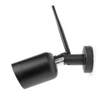 Immagine di TELECAMERA ESTENA SMART FISSA - Wi-Fi | Full HD 1080p | IP65 | Archiviazione cloud (opzionale) / microSD (non inclusa) | 12 V CC | Con sensore di movimento | Visione notturna | Nero