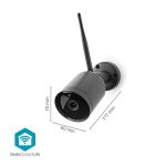 Immagine di TELECAMERA ESTENA SMART FISSA - Wi-Fi | Full HD 1080p | IP65 | Archiviazione cloud (opzionale) / microSD (non inclusa) | 12 V CC | Con sensore di movimento | Visione notturna | Nero