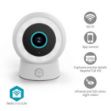 Immagine di TELECAMERA ESTENA SMART FISSA - Wi-Fi | Spotlight | 3MP Full HD 1296p | IP65 | Archiviazione cloud (opzionale) / microSD (non inclusa) / Onvif | 5 V DC | Con sensore di movimento | Visione notturna | Bianco