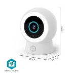 Immagine di TELECAMERA ESTENA SMART FISSA - Wi-Fi | Spotlight | 3MP Full HD 1296p | IP65 | Archiviazione cloud (opzionale) / microSD (non inclusa) / Onvif | 5 V DC | Con sensore di movimento | Visione notturna | Bianco