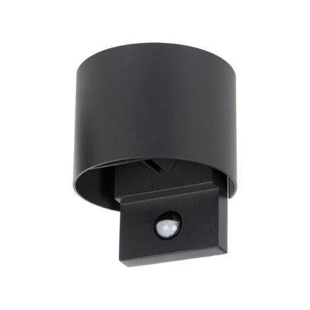 Immagine di LAMPADA DA PARETE PER ESTERNO CON SENSORE - 7W - 4000K - IP54 - CIRCOLARE - KNREKA 