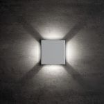 Immagine di LAMPADA DA PARETE CON QUATTRO FASCI LA LUCE - IP54 - 6W - 4000K - BIANCO - KNREFAZI