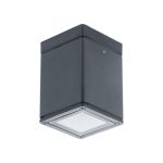 Immagine di PROIETTORE SOFFITTO CON LAMPADA INTERGAMBIABILE - GU10 - IP44 - ANTRACITE - KNGORI