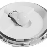 Immagine di PLAFONIERA IP65 - IK08 - E27 - NYMPHEA OMNI  - 300*90 MM- BIANCA 