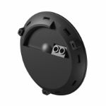 Immagine di PLAFONIERA IP65 - IK08 - E27 - NYMPHEA OMNI  - 300*90 MM- NERO  - SENSOR MODULE