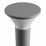 Immagine di COLONNA DA GIARDINO - STELLA ROUND A CONO - GU10 6W CCT 230V 270° - IP44 Ik08 - 210X765MM - GREY ROUND