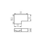 Immagine di Connettore per nastri led CON P 10 CCT - PEZZI 10