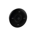 Immagine di telecomando Per LED STRIP CTRL 12/24V MONO/CCT - CIRCOLARE NERO - 1 ZONA