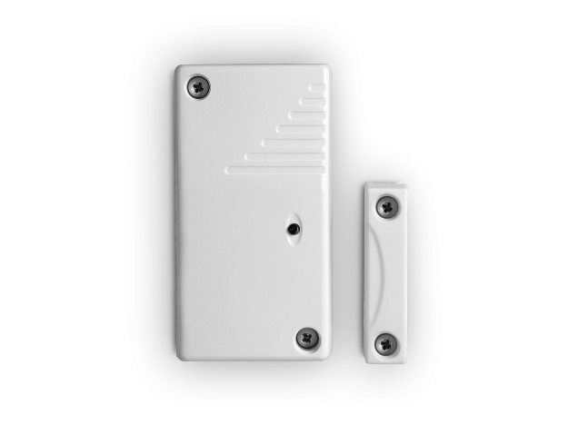 Immagine di VOLANSC2K - BIANCO -Trasmettitore perimetrale wireless NG‑TRX compatto dotato di magnete con sensore piezo a bordo