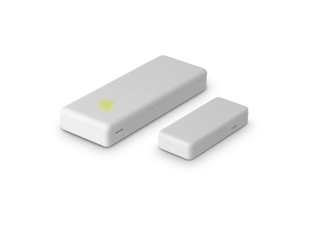 Immagine di VEGA2K - BIANCO - Trasmettitore perimetrale wireless NG‑TRX di dimensioni ultra‑compatte da interno dotato di magnete