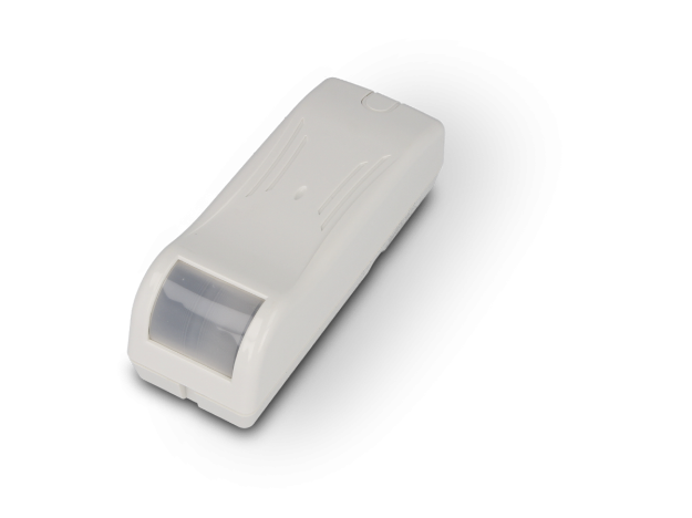 Immagine di BLADE2K - BIANCO - Rivelatore IR wireless NG‑TRX con copertura a tenda, ingressi per contatto e tapparella, portata 4 m