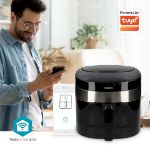Immagine di Friggitrice ad aria calda SmartLife Wi-Fi | 7,2 l | Timer: 60 min | Numero di programmi preimpostati: 8 | Digitale | Android™ / IOS | Nero