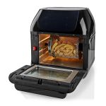 Immagine di Friggitrice ad aria calda Timer: 60 min | Numero di programmi preimpostati: 9 | Digitale | 12 L - Nero