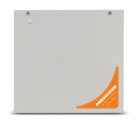 Immagine di PREGIO2000 - Centrale ibrida cablata/wireless a 104 ingressi in contenitore metallico