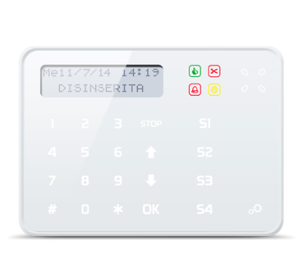 Immagine di TASTIEA ANIMAB - Tastiera ANIMA di colore bianco