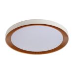 Immagine di Plafoniera led ANBAR LED CCT - BIANCO/MARRONE  - IP20 - MAX 37W - 75*550 MM - CON TELECOMANDO