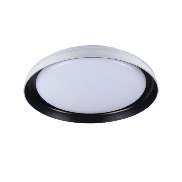 Immagine di Plafoniera led NIFU LED - NW - 17,8W - IP20 - BIANCO/NERO - 66*430 MM