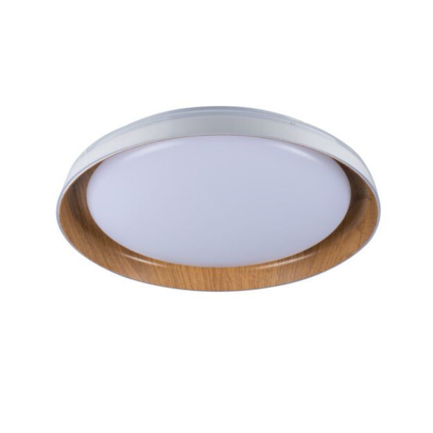 Immagine di Plafoniera led NIFU LED - NW - 17,8W - IP20 - BIANCO/MARRONE  - 66*430 MM 