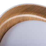 Immagine di Plafoniera led NIFU LED - NW - 17,8W - IP20 - BIANCO/MARRONE  - 66*430 MM 