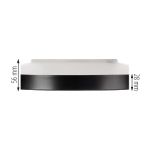 Immagine di PLAFONIERA A LED PLAFON - CCT DIM + SMART - 20W - IP20 - 56*390 MM - NERO 
