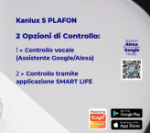 Immagine di PLAFONIERA A LED PLAFON - CCT DIM + SMART - 20W - IP20 - 56*390 MM - BIANCO