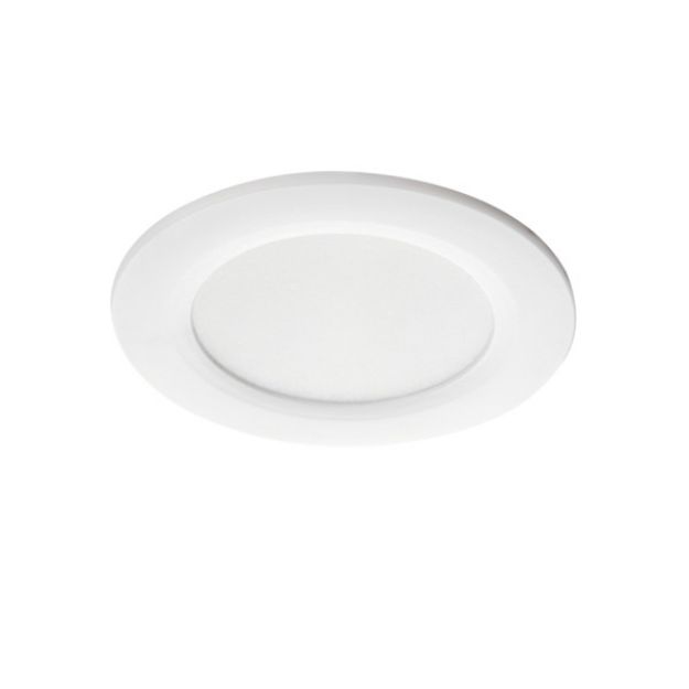 Immagine di FARETTO LED A NCASSO - 4,5W - FORO 65  -  IP44 - BIANCO IVIAN - 100° - NW